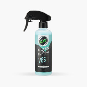 Detailing King V8S car glass coating spray, water-based hydrophobic windshield treatment