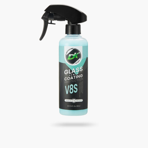 detailing-king-v8s-glass-coating-spray Detailing King V8S car glass coating spray, water-based hydrophobic windshield treatment