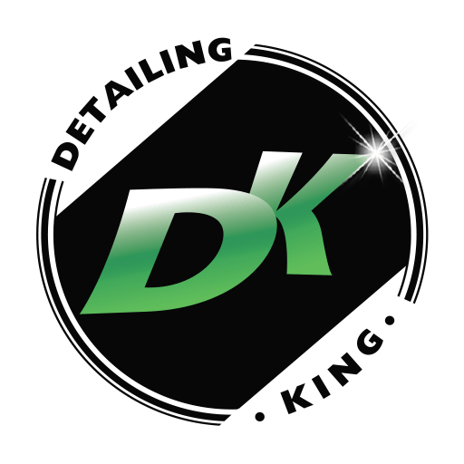Detailing King brand logo, car care and auto detailing brand